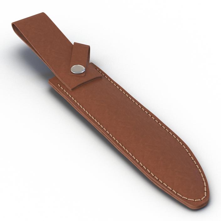 3D model Leather Knife Sheath