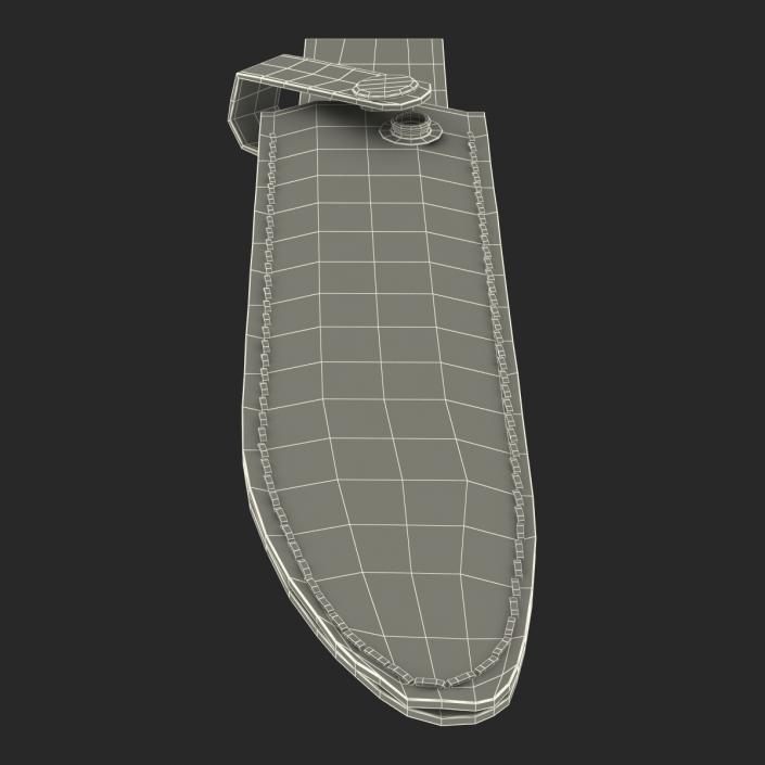 3D model Leather Knife Sheath