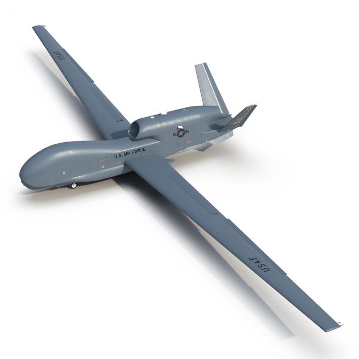 3D model RQ-4 Global Hawk UAV