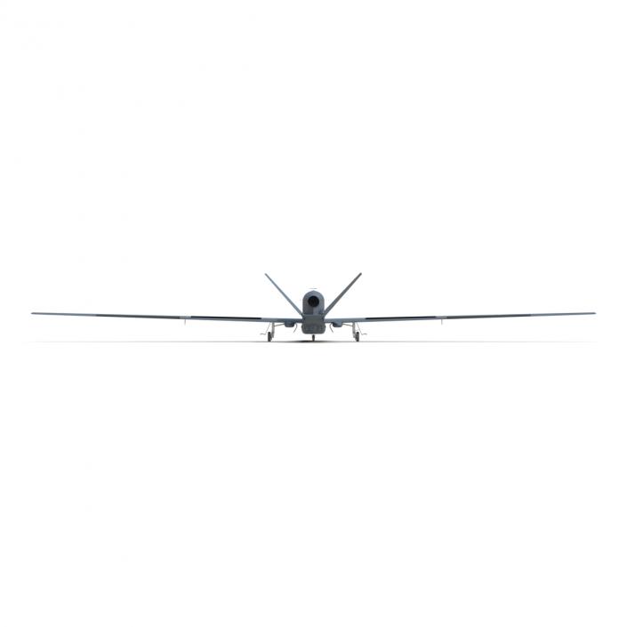 3D model RQ-4 Global Hawk UAV