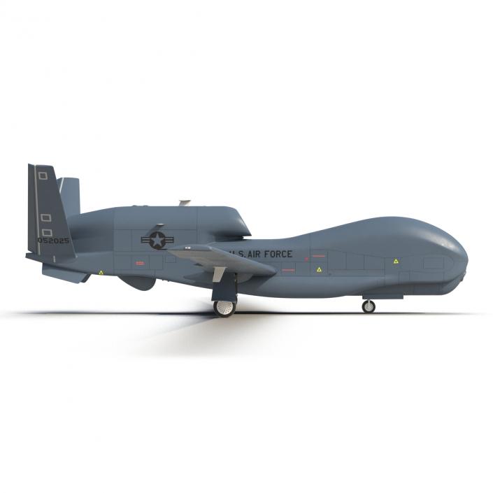 3D model RQ-4 Global Hawk UAV