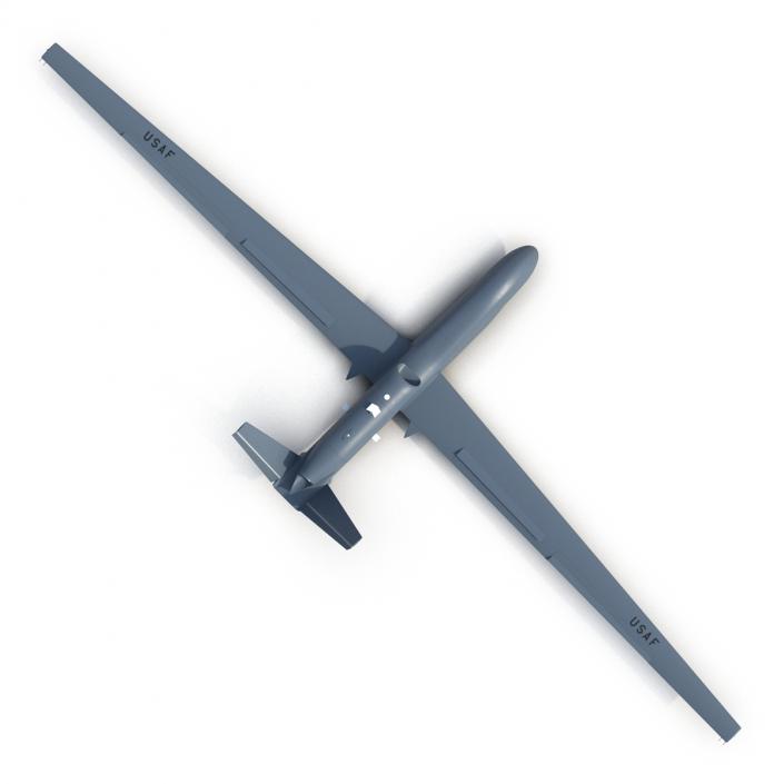 3D model RQ-4 Global Hawk UAV