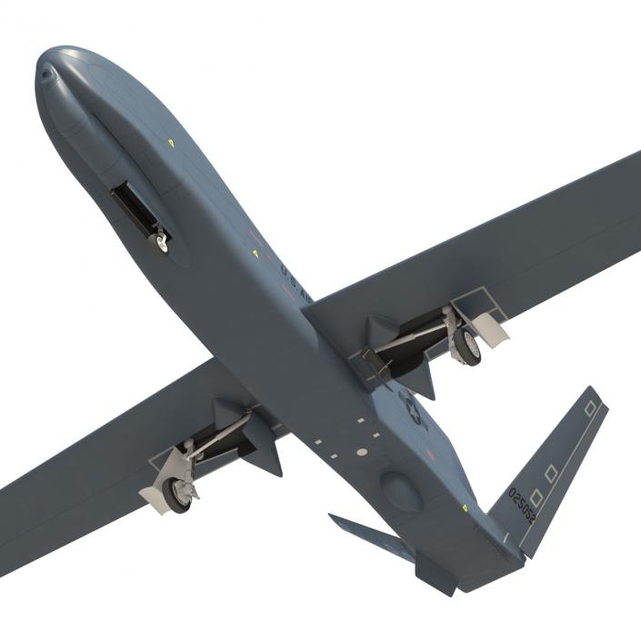 3D model RQ-4 Global Hawk UAV