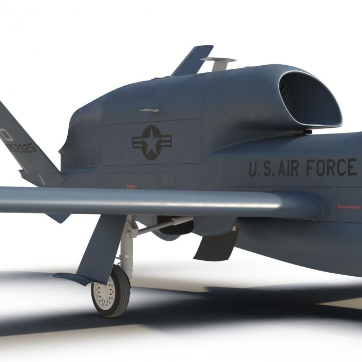 3D model RQ-4 Global Hawk UAV