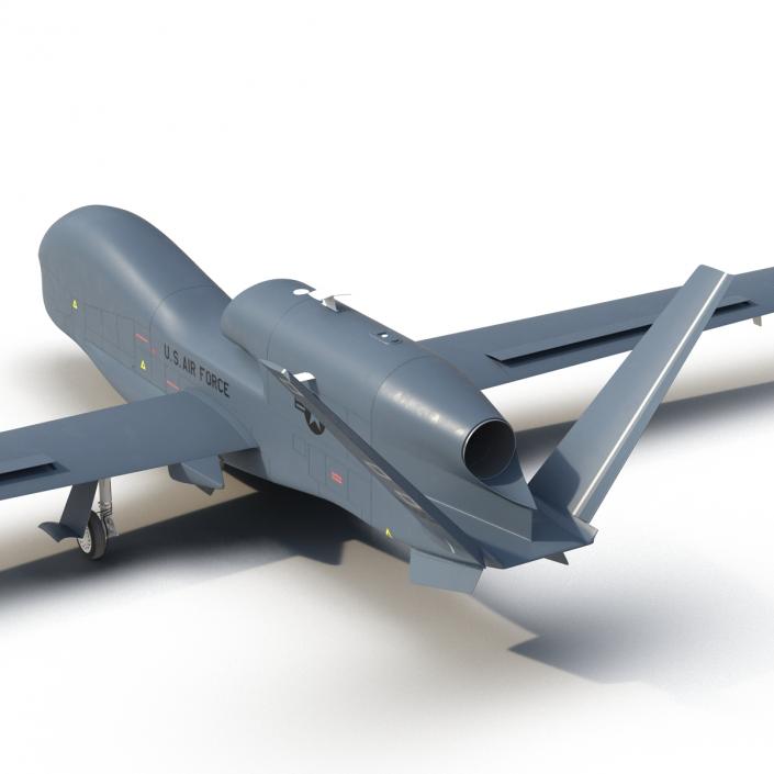 3D model RQ-4 Global Hawk UAV