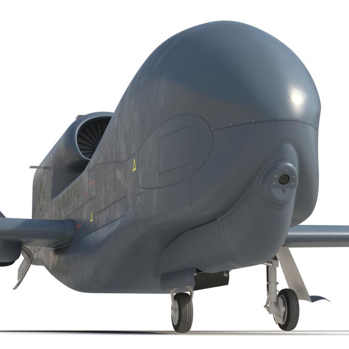 3D model RQ-4 Global Hawk UAV