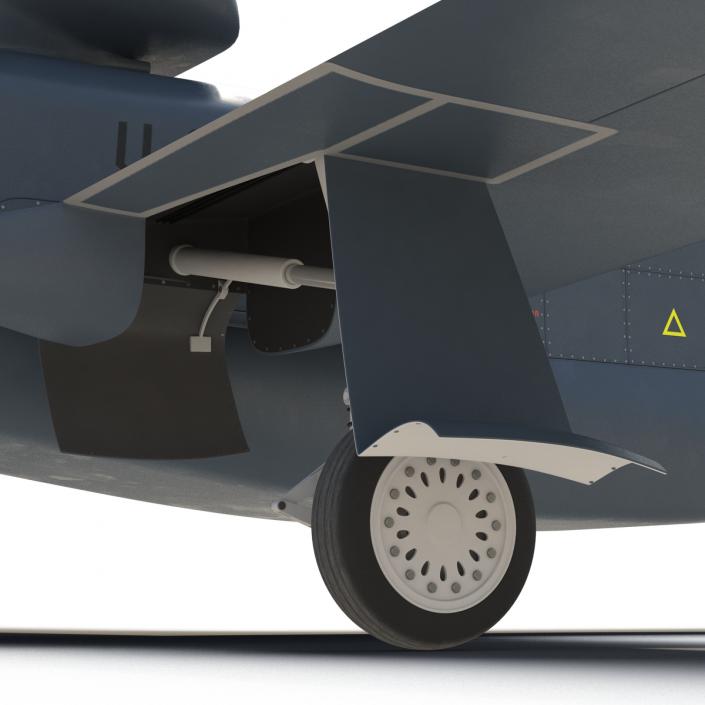 3D model RQ-4 Global Hawk UAV