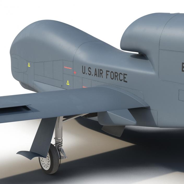 3D model RQ-4 Global Hawk UAV