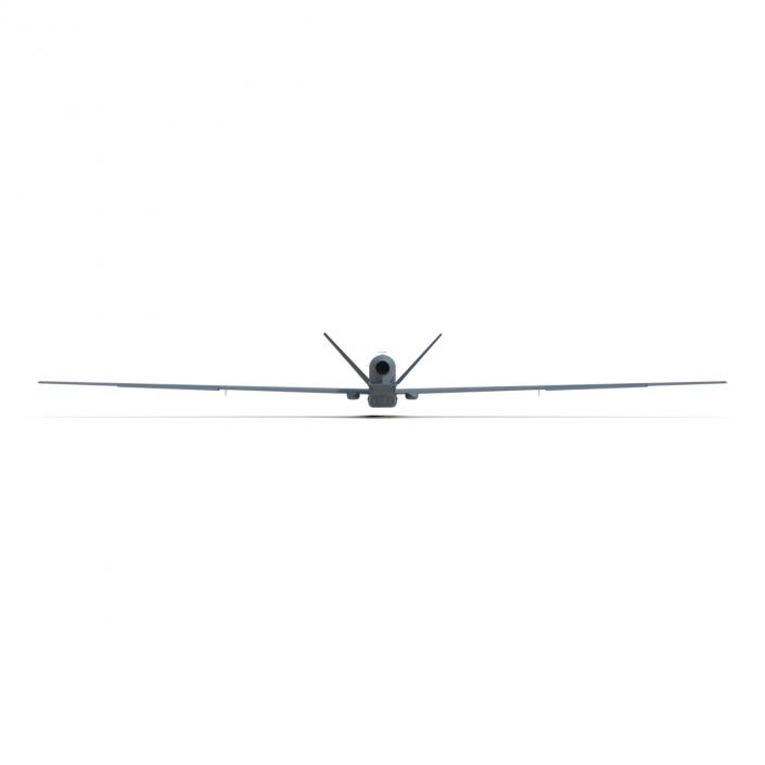 RQ-4 Global Hawk UAV Rigged 3D