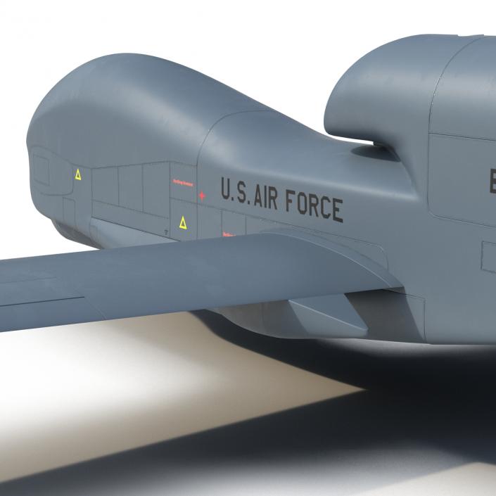 RQ-4 Global Hawk UAV Rigged 3D