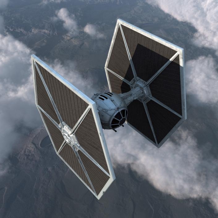 3D Star Wars Tie Fighter