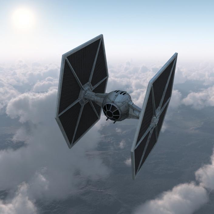 3D Star Wars Tie Fighter