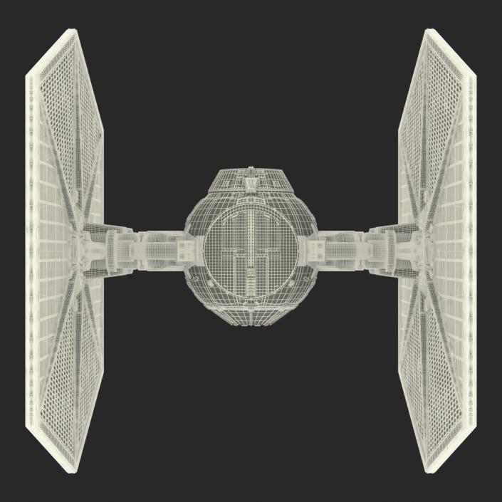 3D Star Wars Tie Fighter