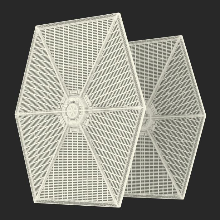 3D Star Wars Tie Fighter