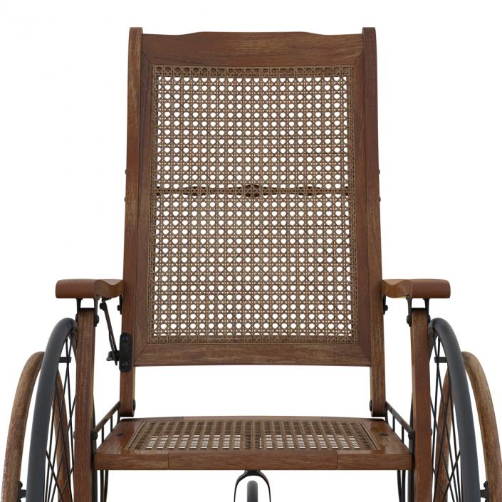 3D Vintage Wheelchair model