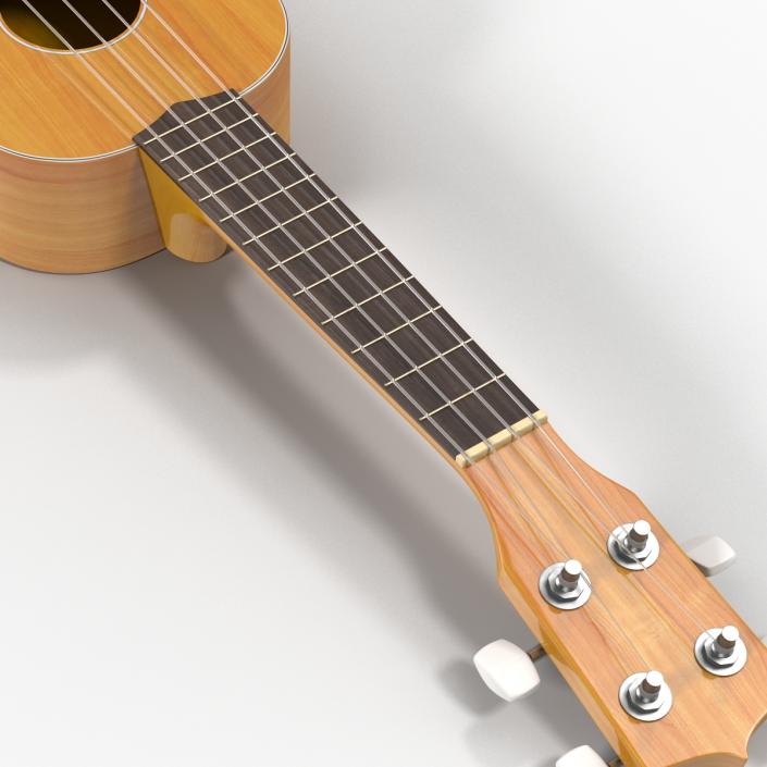 Ukulele 3D model