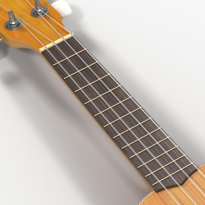 Ukulele 3D model