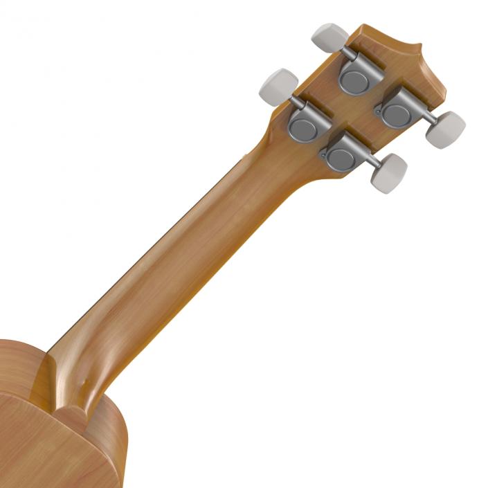 Ukulele 3D model