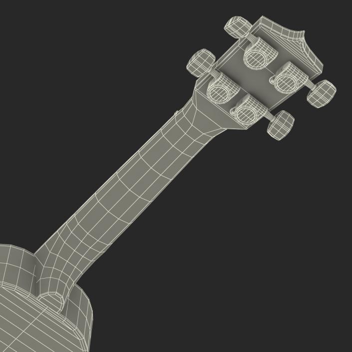 Ukulele 3D model