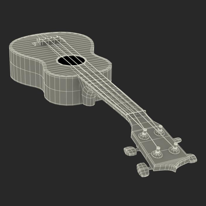 Ukulele 3D model