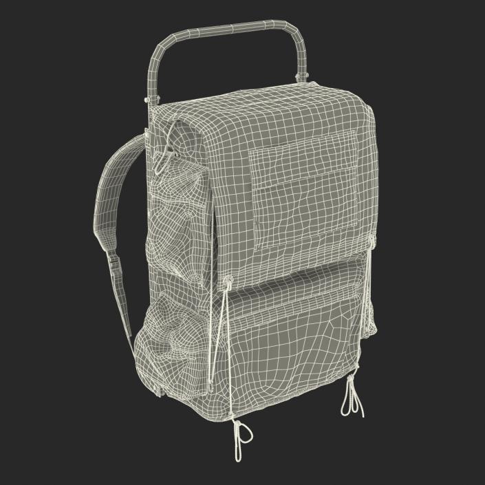 3D Camping Backpack 2 model