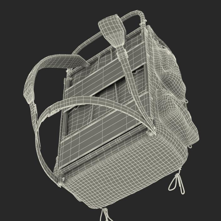 3D Camping Backpack 2 model