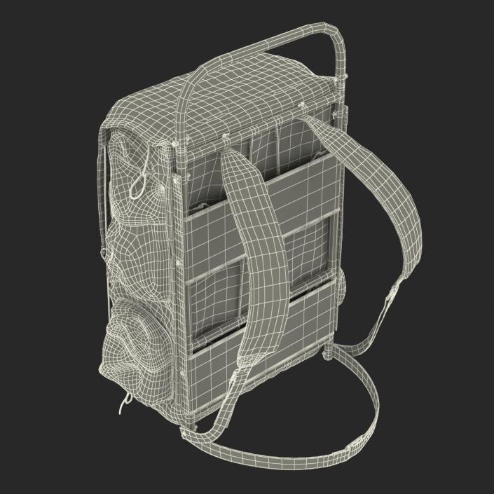 3D Camping Backpack 2 model