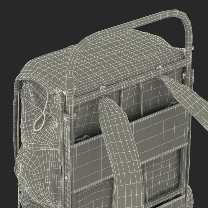 3D Camping Backpack 2 model