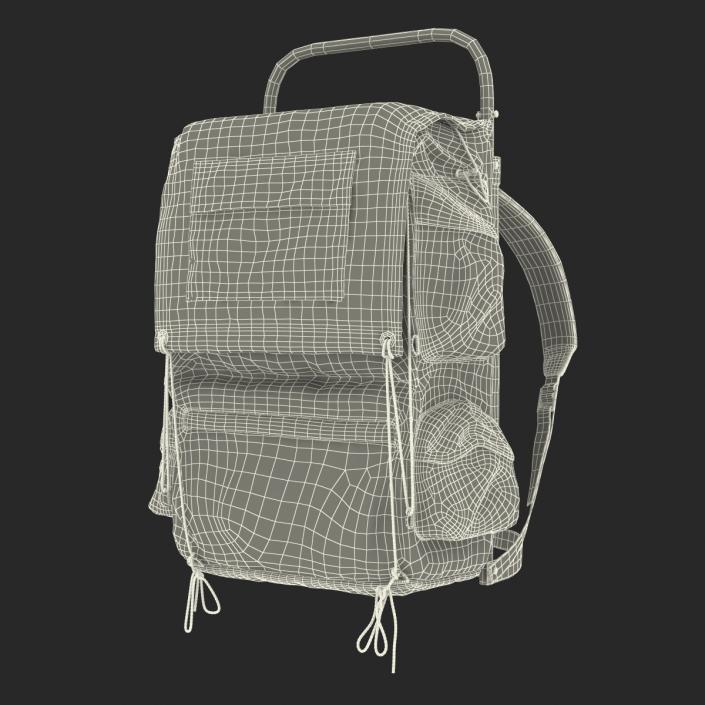 3D Camping Backpack 2 model