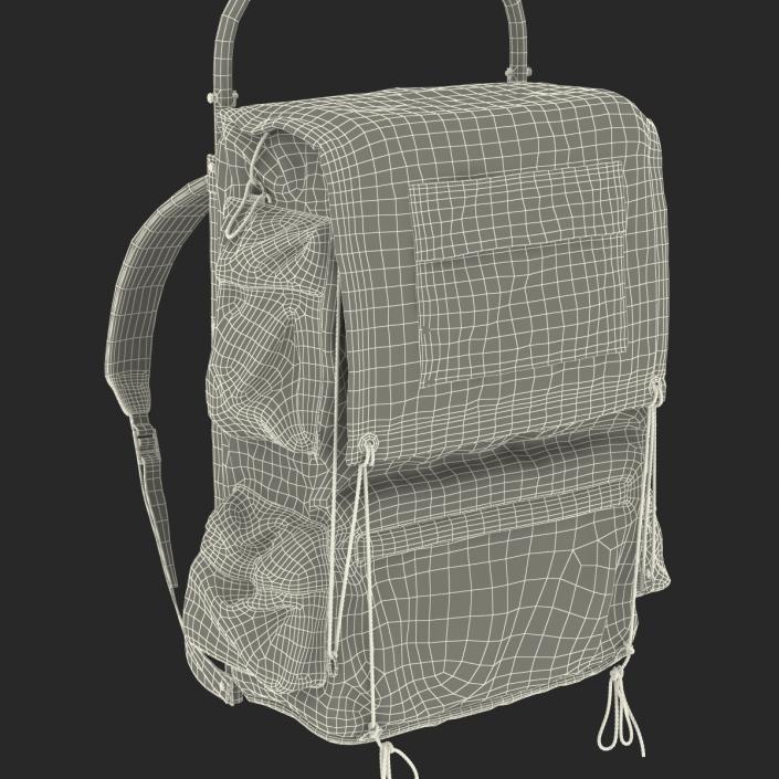 3D Camping Backpack 2 model