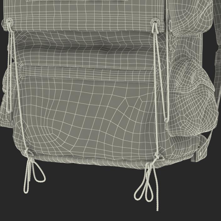 3D Camping Backpack 2 model