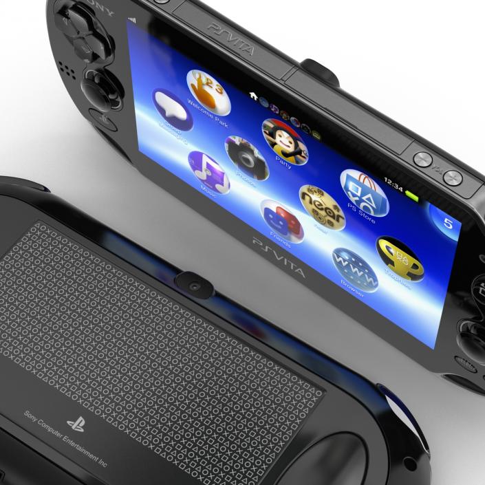 3D Sony PlayStation Vita