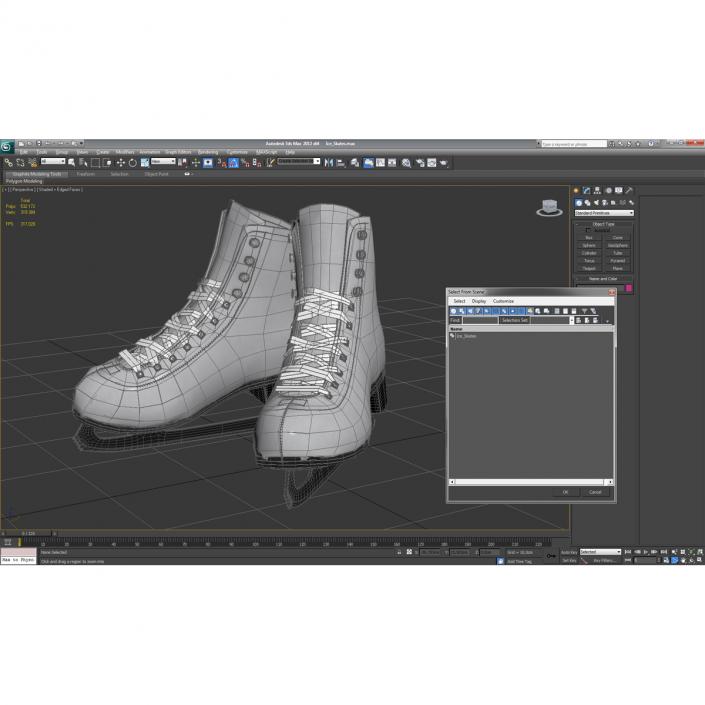 3D model Ice Skates