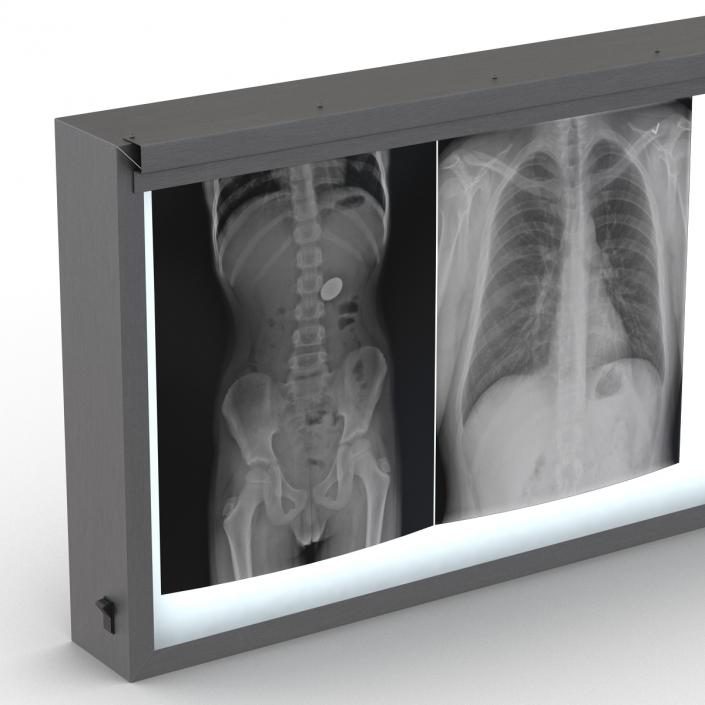 XRay Light Box 3D model