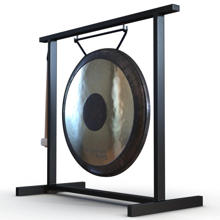 3D model Gong