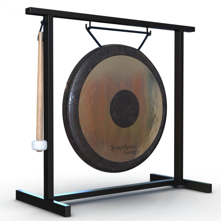 3D model Gong