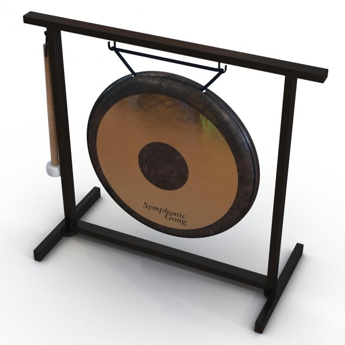 3D model Gong