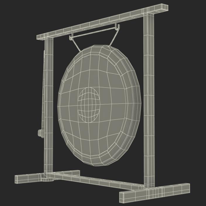 3D model Gong