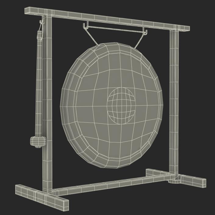 3D model Gong