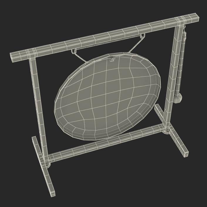 3D model Gong