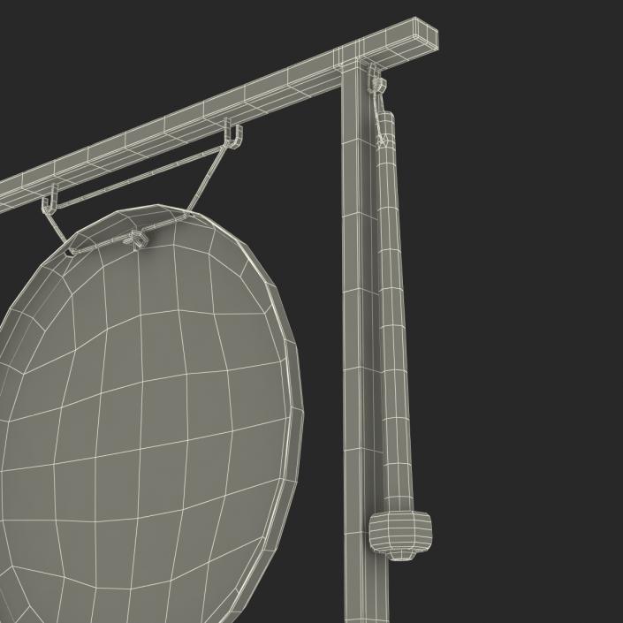 3D model Gong