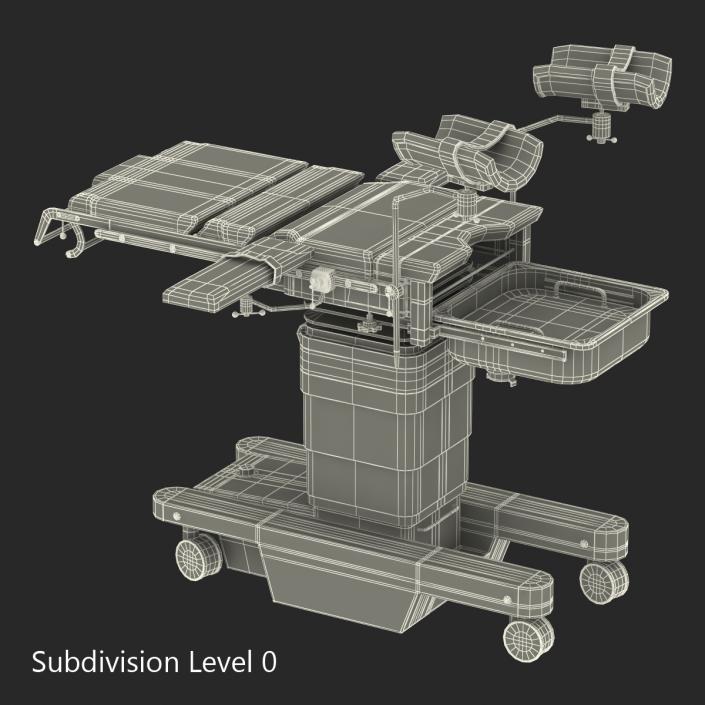 Medical Electric Gynecological Operating Table Generic 3D model