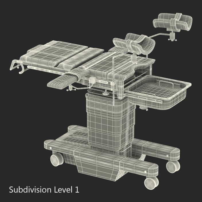 Medical Electric Gynecological Operating Table Generic 3D model