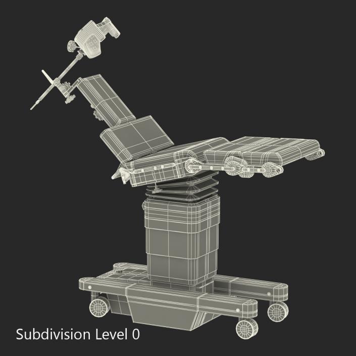 3D Operating Table Head Support Generic