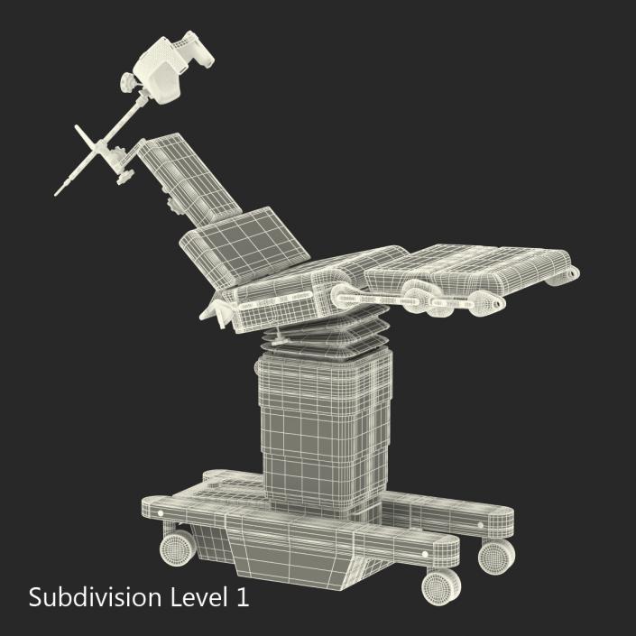 3D Operating Table Head Support Generic