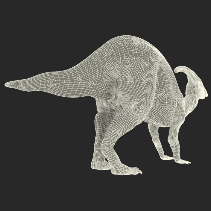 Parasaurolophus Pose 3 3D