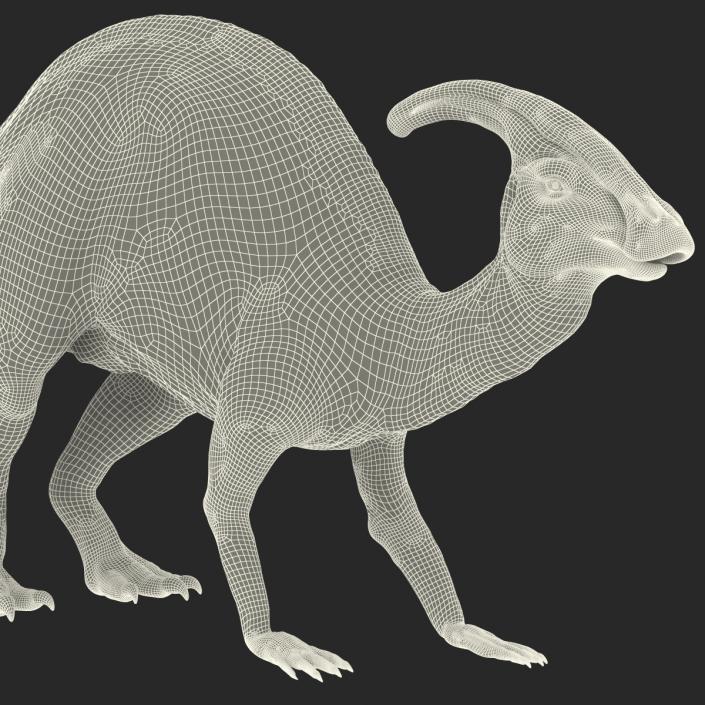 Parasaurolophus Pose 3 3D