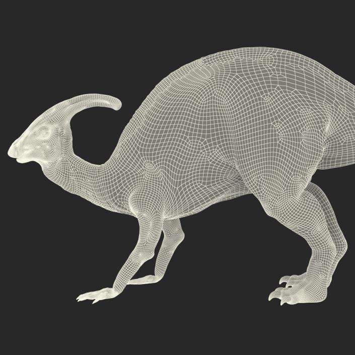 Parasaurolophus Pose 3 3D