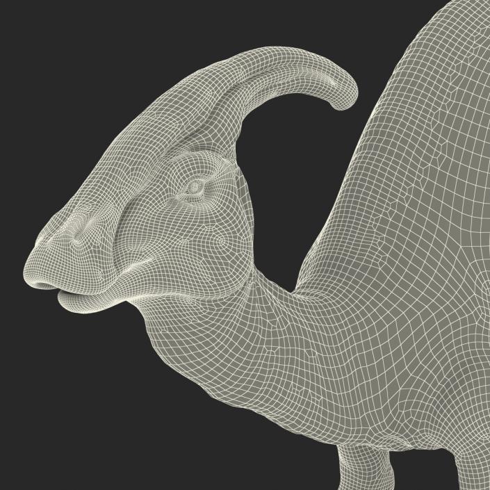 Parasaurolophus Pose 3 3D