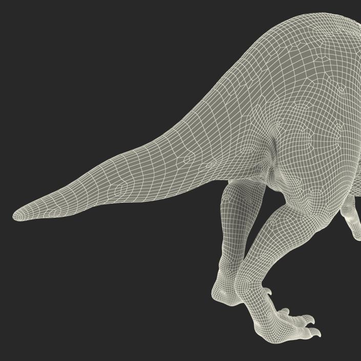 Parasaurolophus Pose 3 3D